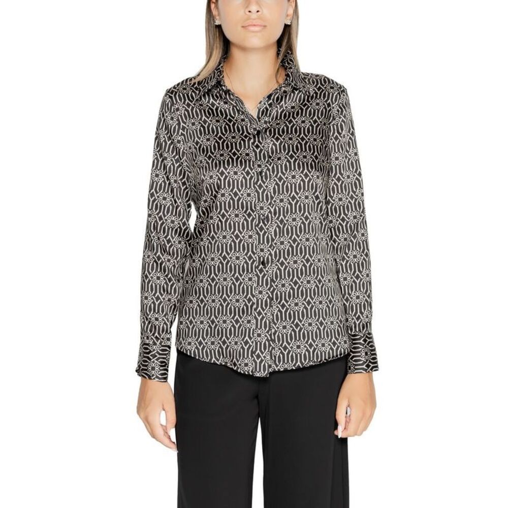 Rinascimento Black Polyester Women's Blouse